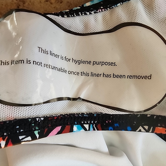 Swimsuits For All Cut Out Aztec Pattern Plus Size 22 NWT - Picture 11 of 13